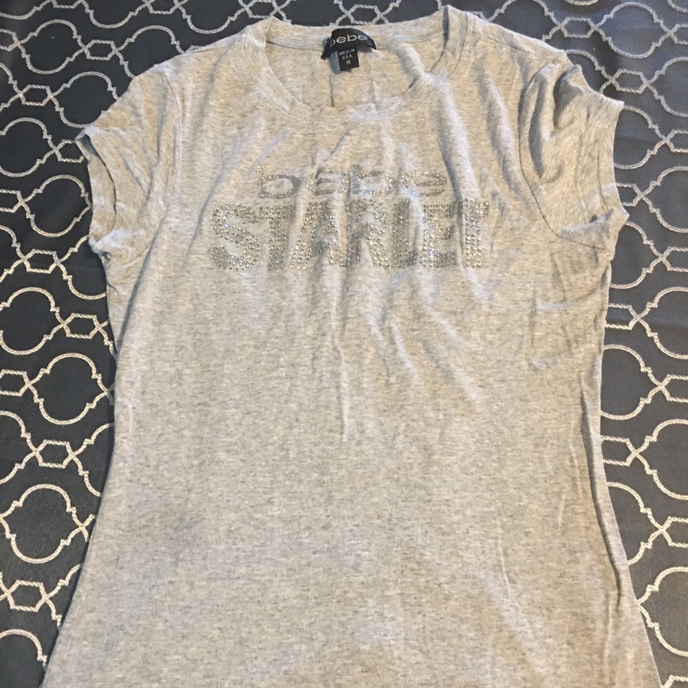 Grey Bebe tee